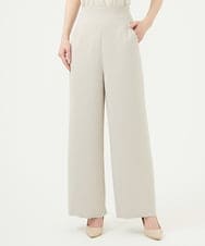 GDLGD04360 Sybilla(シビラ) ハイウエストストレートパンツ グレージュ