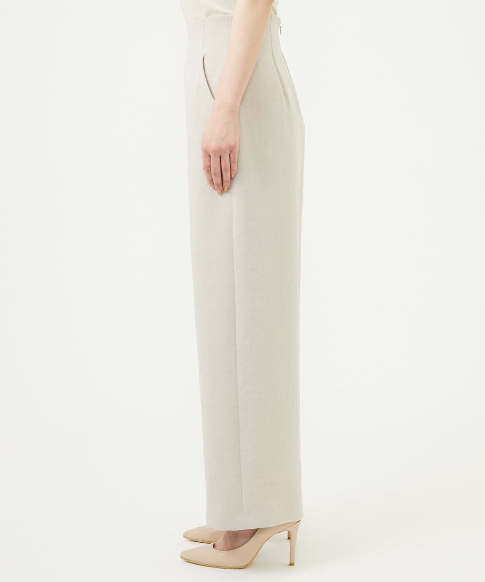 GDLGD04360 Sybilla(シビラ) ハイウエストストレートパンツ グレージュ