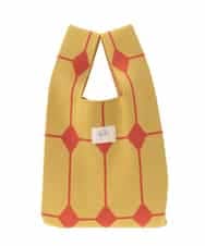 GE5GD01016 Sybilla(シビラ) ニットトートバッグ イエロー