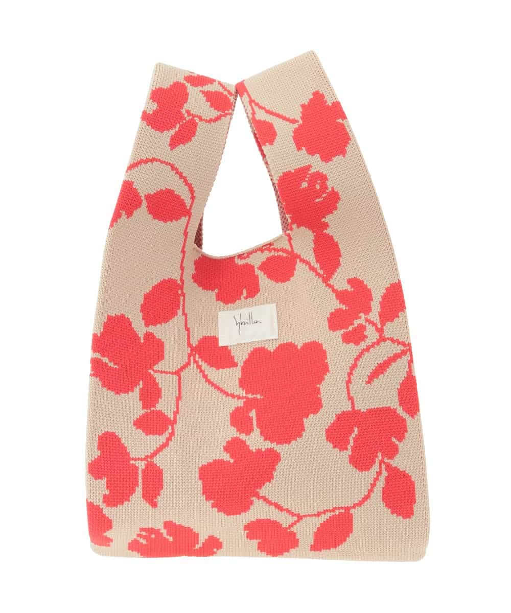 GE5GD01016 Sybilla(シビラ) ニットトートバッグ ピンク