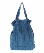 GE8AP02020 Sybilla(シビラ) ポケッタブルエコトート(ジオメトリック柄) ブルー