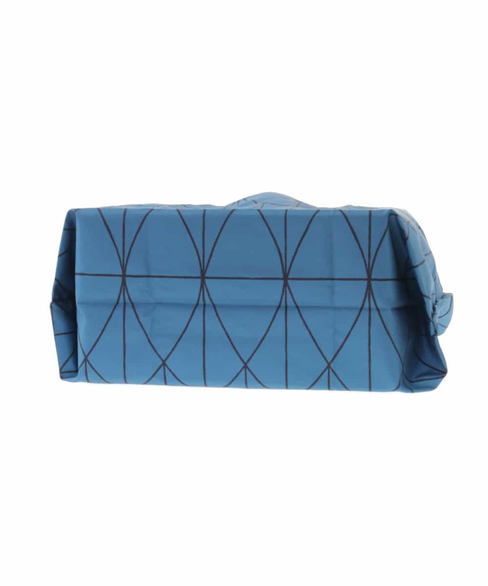 GE8AP02020 Sybilla(シビラ) ポケッタブルエコトート(ジオメトリック柄) ブルー