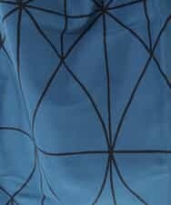 GE8AP02020 Sybilla(シビラ) ポケッタブルエコトート(ジオメトリック柄) ブルー