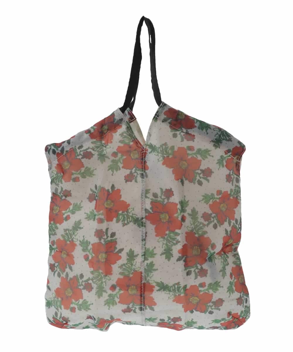 GE8GV01023 Sybilla(シビラ) シアープリントエコバッグ アイボリー