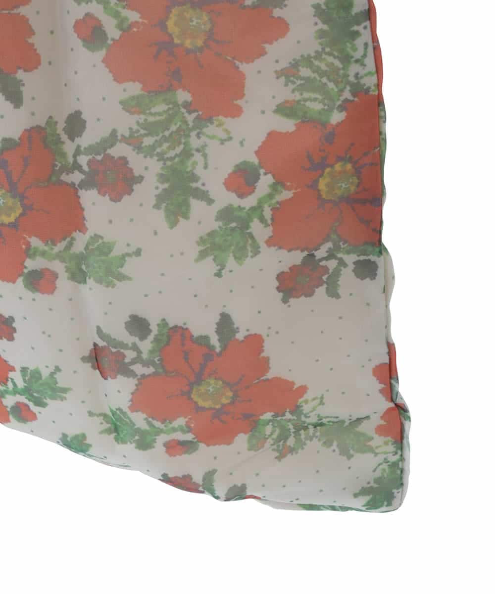 GE8GV01023 Sybilla(シビラ) シアープリントエコバッグ アイボリー