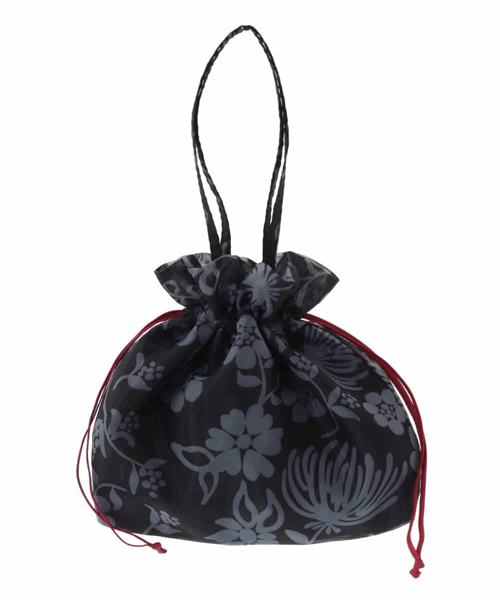 GE8GV02020 Sybilla(シビラ) シアープリントミニトートバッグ ブラック