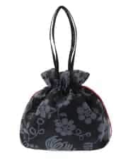 GE8GV02020 Sybilla(シビラ) シアープリントミニトートバッグ ブラック