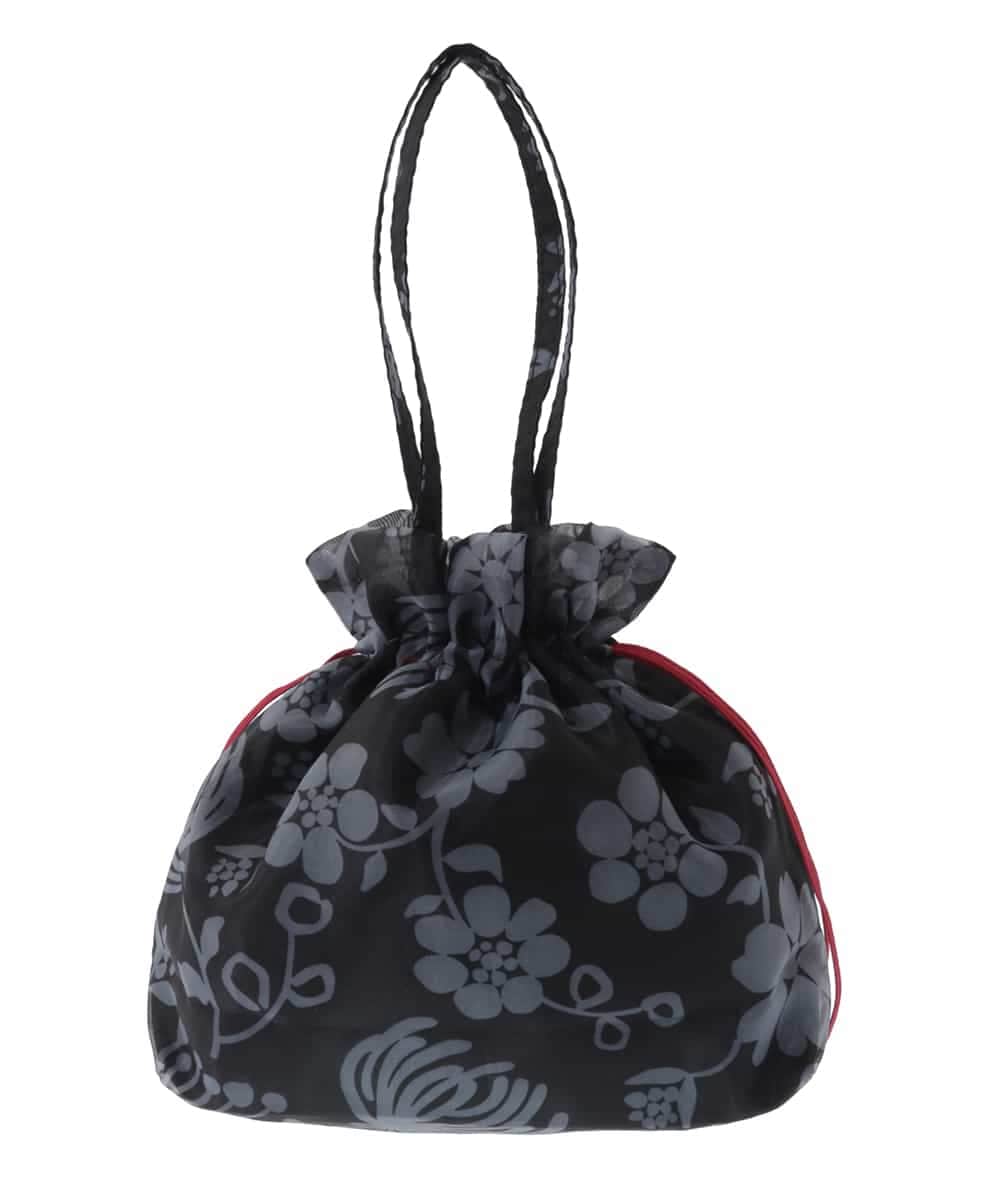 GE8GV02020 Sybilla(シビラ) シアープリントミニトートバッグ ブラック