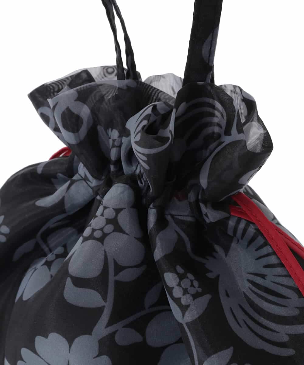 GE8GV02020 Sybilla(シビラ) シアープリントミニトートバッグ ブラック