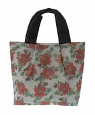 GE8GV03030 Sybilla(シビラ) シアープリントデザイントートバッグ アイボリー