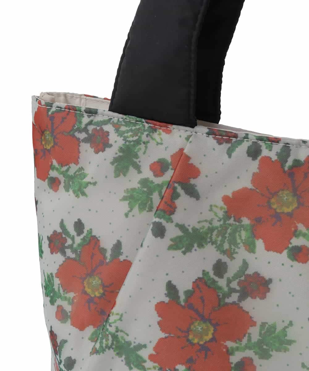 GE8GV03030 Sybilla(シビラ) シアープリントデザイントートバッグ アイボリー