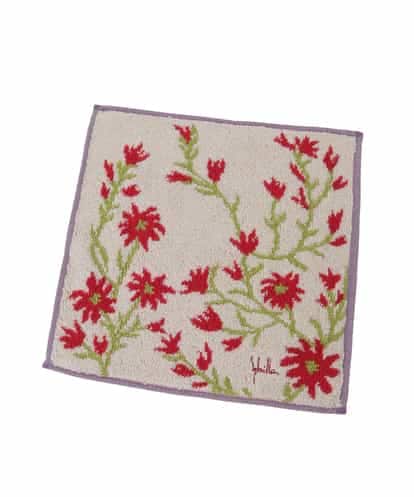 GE9AA03006 Sybilla ボタニカルデザインタオルハンカチ