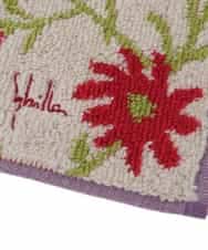 GE9AA03006 Sybilla(シビラ) ボタニカルデザインタオルハンカチ アイボリー