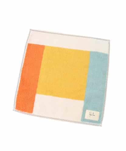 GE9GA04006 Sybilla パネルデザインタオルハンカチ