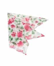 GE9GD01015 Sybilla(シビラ) グラデーション調花柄ハンカチ ピンク