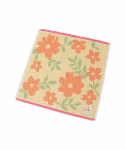 GE9GE03006 Sybilla カラフルフラワー柄タオルハンカチ