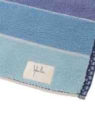 GE9GE04006 Sybilla(シビラ) ボーダー柄タオルハンカチ ブルー系