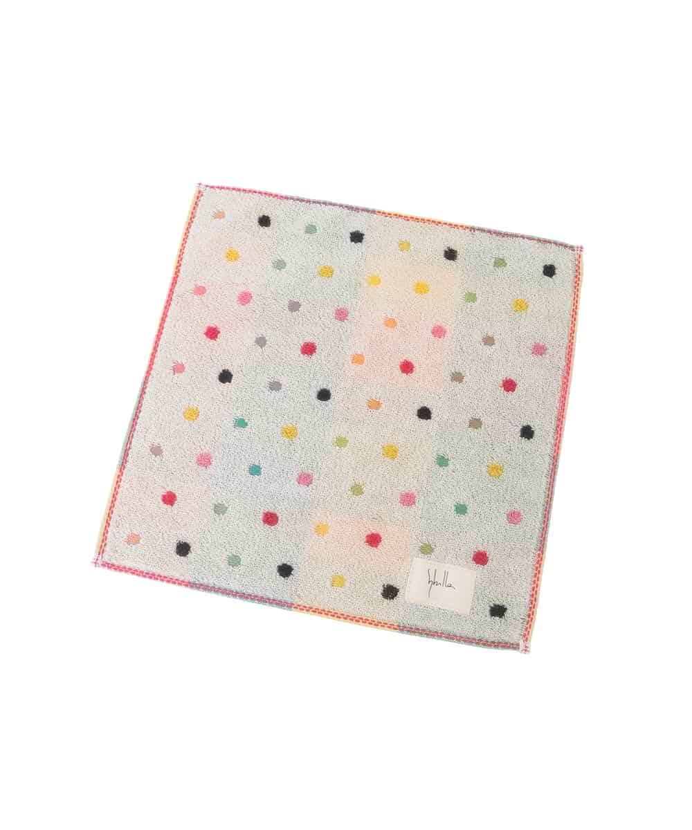 GE9GE05006 Sybilla(シビラ) ミニドット柄タオルハンカチ アイボリー