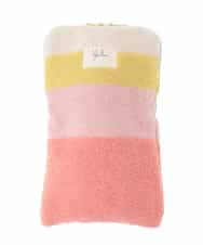 GE9GE07012 Sybilla(シビラ) カラーブロックファスナー付きタオル ピンク系