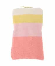 GE9GE07012 Sybilla(シビラ) カラーブロックファスナー付きタオル ピンク系