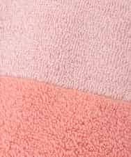 GE9GE07012 Sybilla(シビラ) カラーブロックファスナー付きタオル ピンク系