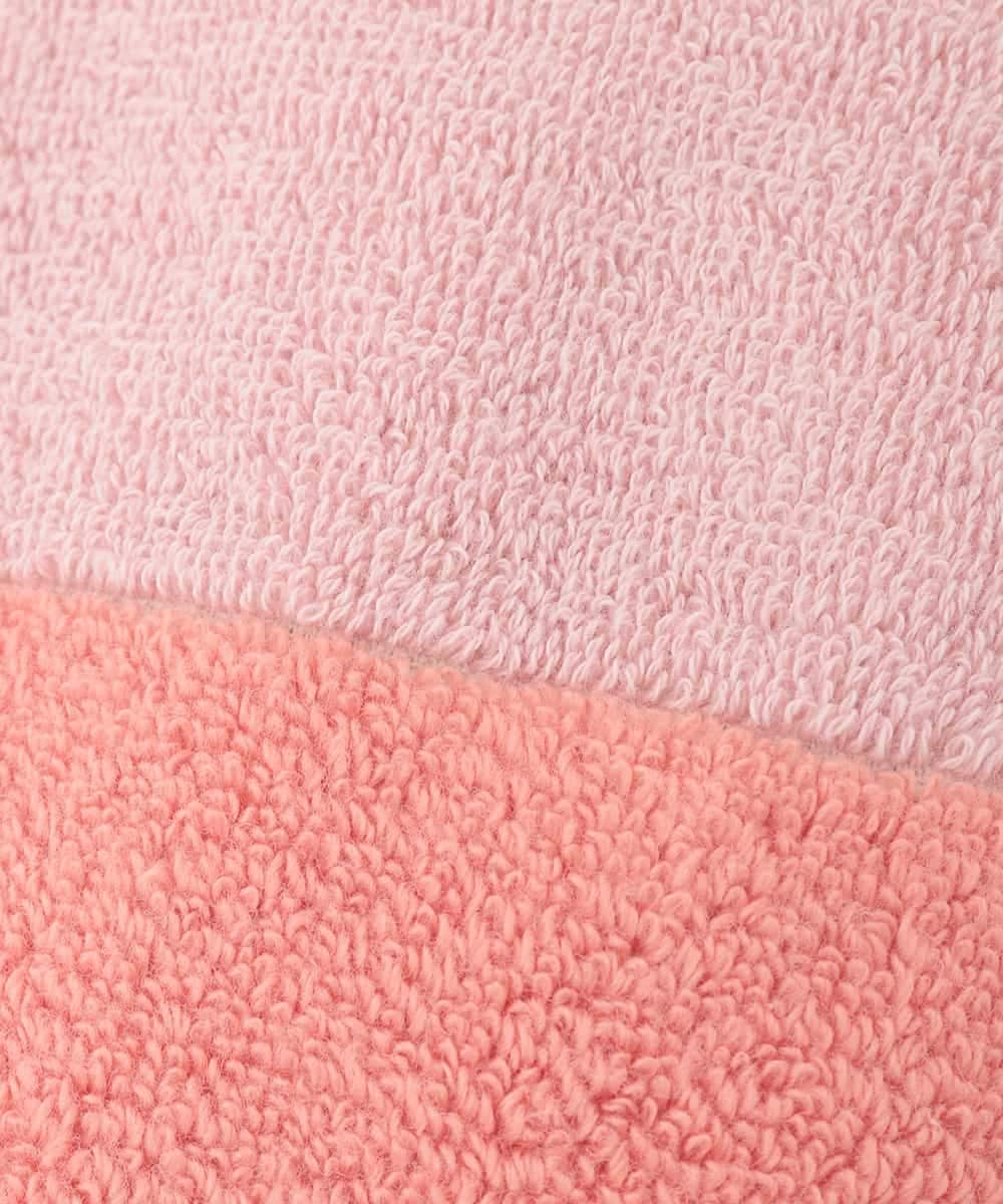 GE9GE07012 Sybilla(シビラ) カラーブロックファスナー付きタオル ピンク系