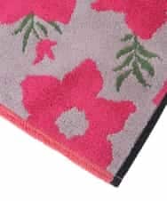 GE9GV02006 Sybilla(シビラ) フラワーモチーフタオルハンカチ グレー