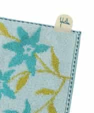 GE9GV04006 Sybilla(シビラ) ステッチフラワーコットンタオルハンカチ ライトブルー