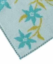 GE9GV04006 Sybilla(シビラ) ステッチフラワーコットンタオルハンカチ ライトブルー