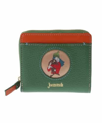 GFYJT31175 Jocomomola ワンポイントモチーフ二つ折り財布