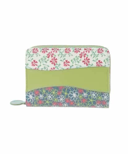 GFYTG30190 Jocomomola プリント切り替え二つ折り財布
