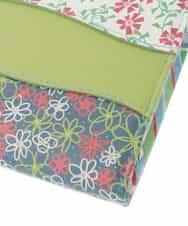 GFYTG33205 Jocomomola(ホコモモラ) プリント切り替えがま口長財布 グリーン