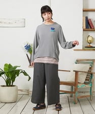 GG2DE30045 Jocomomola(ホコモモラ) フラワーモチーフブローチ ブルー