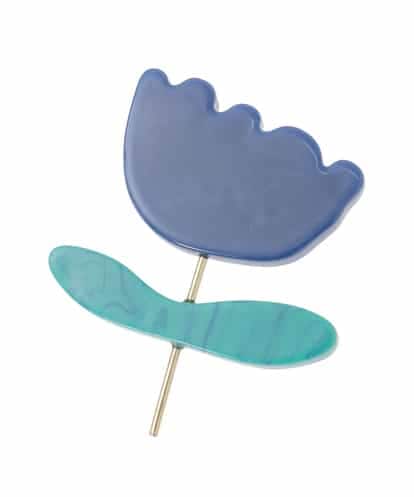 GG2DE30045 Jocomomola フラワーモチーフブローチ