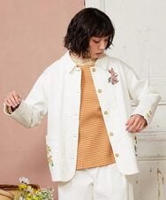 GG2DE31045 Jocomomola(ホコモモラ) ロバ インド刺繍ブローチ ピンク