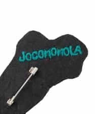 GG2JE32045 Jocomomola(ホコモモラ) ペイントビーズブローチ グリーン