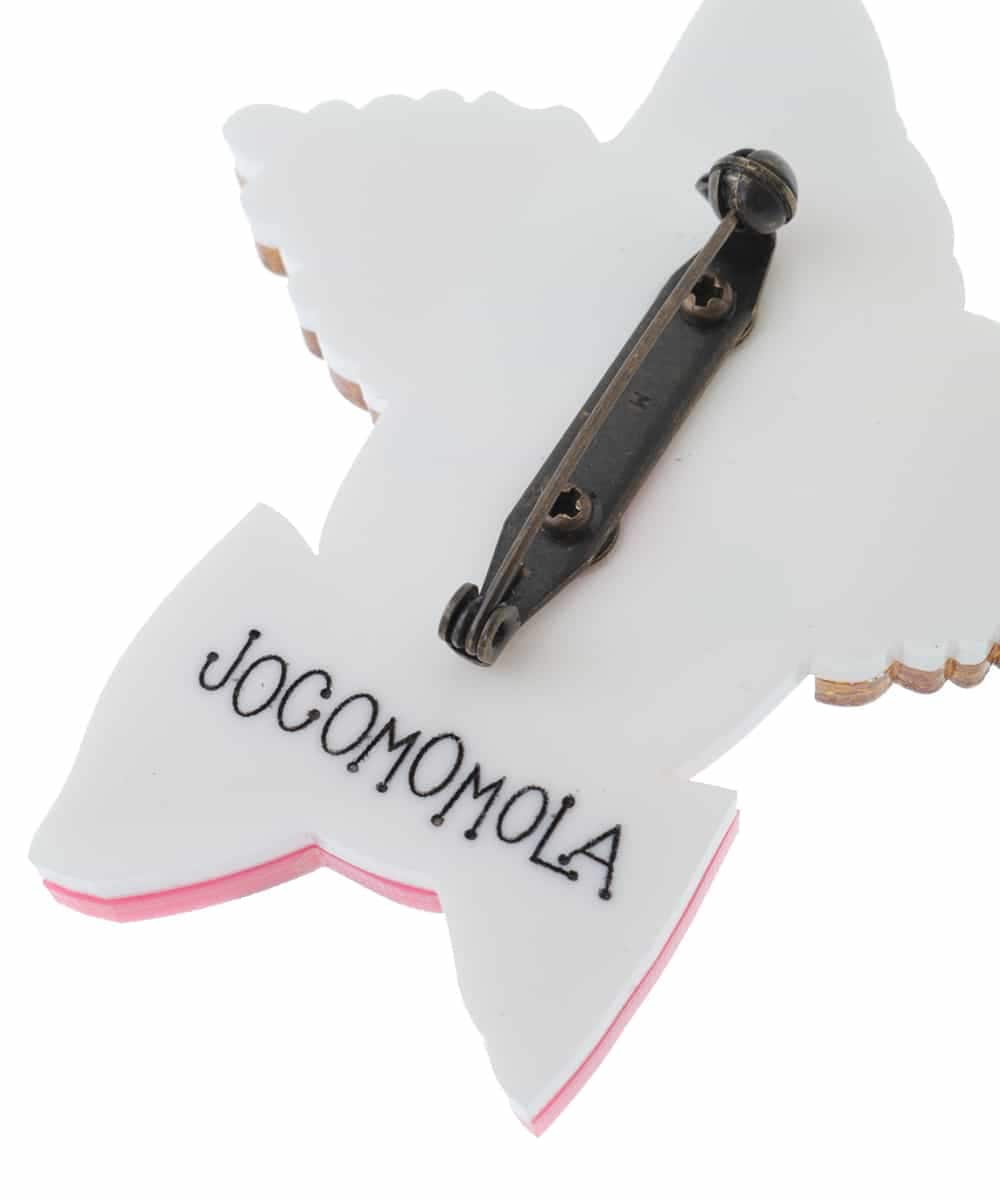 GG2JQ32070 Jocomomola(ホコモモラ) ピエロアクリルネックレス アイボリー