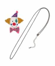 GG2JQ32070 Jocomomola(ホコモモラ) ピエロアクリルネックレス アイボリー