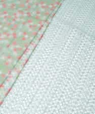 GG3CD30130 Jocomomola(ホコモモラ) フラワーレースドッキングストール ライトブルー