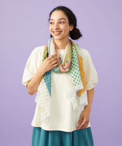 GG3DD30110 Jocomomola ドットコットンストール