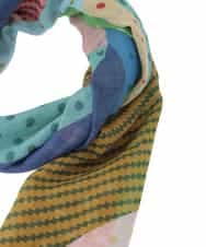 GG3DD30110 Jocomomola(ホコモモラ) ドットコットンストール ライトブルー