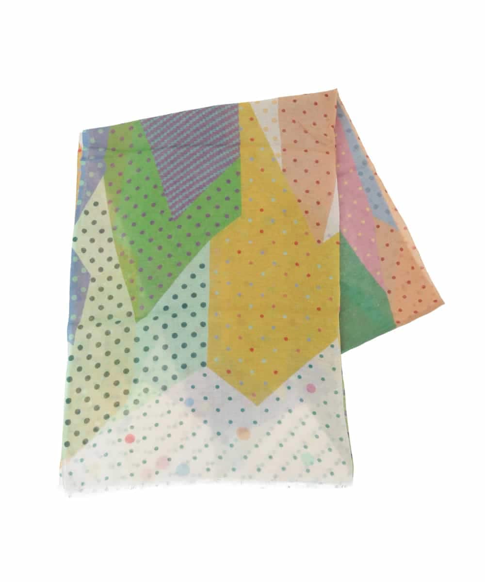 GG3DD30110 Jocomomola(ホコモモラ) ドットコットンストール アイボリー