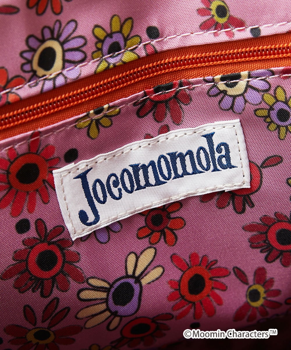 GG5AG70160 Jocomomola(ホコモモラ) ムーミン リトルミイ&フラワー刺繍バックパック ベージュ