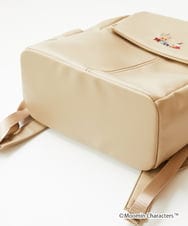 GG5AG70160 Jocomomola(ホコモモラ) ムーミン リトルミイ&フラワー刺繍バックパック ベージュ