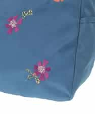 GG5CD30140 Jocomomola(ホコモモラ) フラワー刺繍トートリュック ブルー