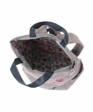 GG5CD30140 Jocomomola(ホコモモラ) フラワー刺繍トートリュック ブルー