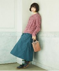 GG5CD31130 Jocomomola(ホコモモラ) 【2WAY】配色デザインミニショルダーバッグ ピンク