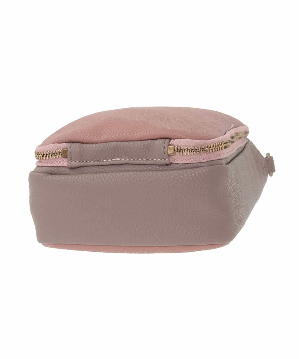 GG5CD31130 Jocomomola(ホコモモラ) 【2WAY】配色デザインミニショルダーバッグ ピンク