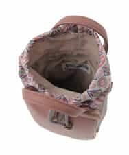 GG5CD31130 Jocomomola(ホコモモラ) 【2WAY】配色デザインミニショルダーバッグ ピンク