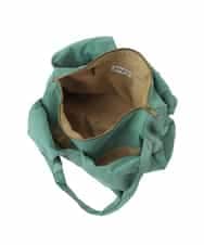 GG5DD30150 Jocomomola(ホコモモラ) フラワー刺繍ナイロントートバッグ グリーン